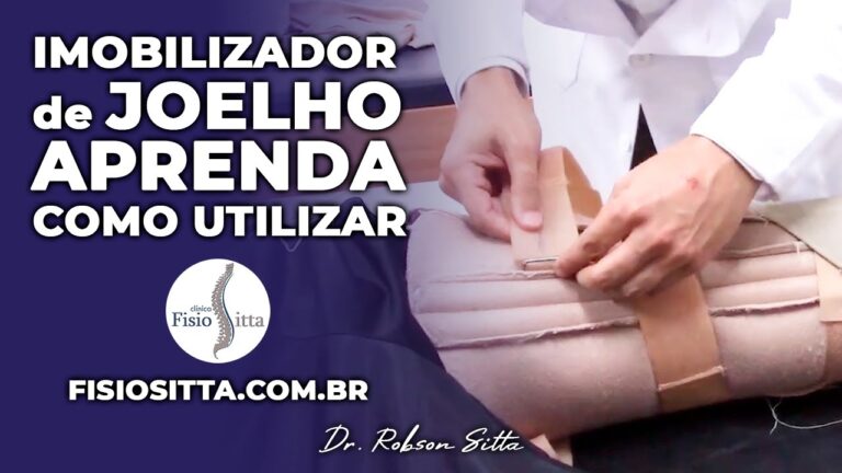 Tala imobilizadora para joelho: eficácia e benefícios