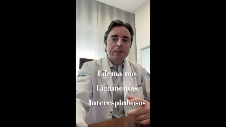 Edema na coluna: gravidade e tratamento