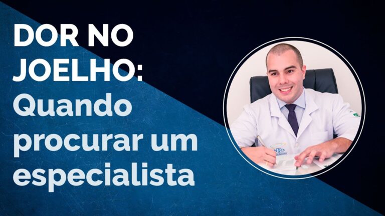 Qual médico procurar para dor no joelho?