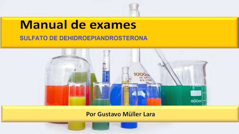 Sulfato de dehidroepiandrosterona: o que você precisa saber