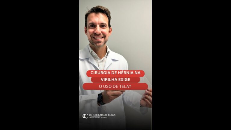 Cirurgia de hérnia na virilha: procedimento e recuperação