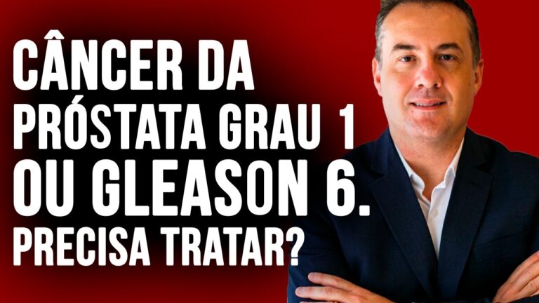 Tratamento do adenocarcinoma de próstata Gleason 6 (3+3)