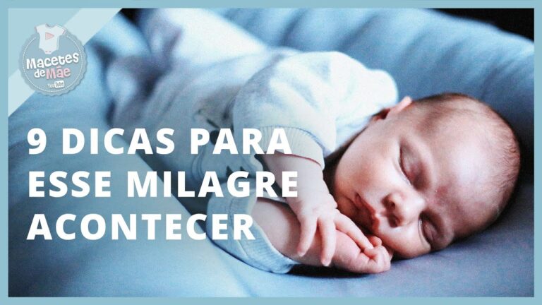 Como fazer o bebê recém-nascido dormir a noite toda