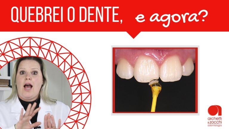 Como lidar com a ponta do dente quebrado