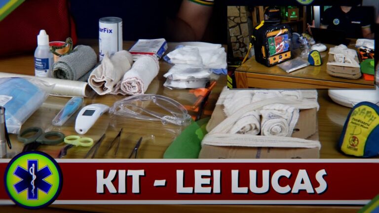 Kit de Primeiros Socorros Essenciais para Socorristas