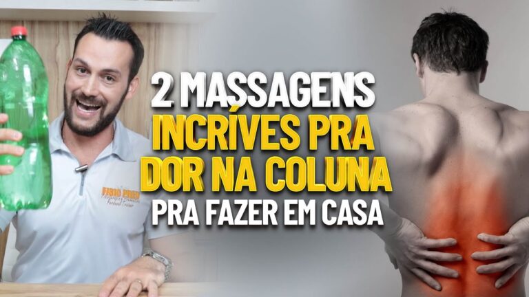 Massagens eficazes para aliviar dor na coluna
