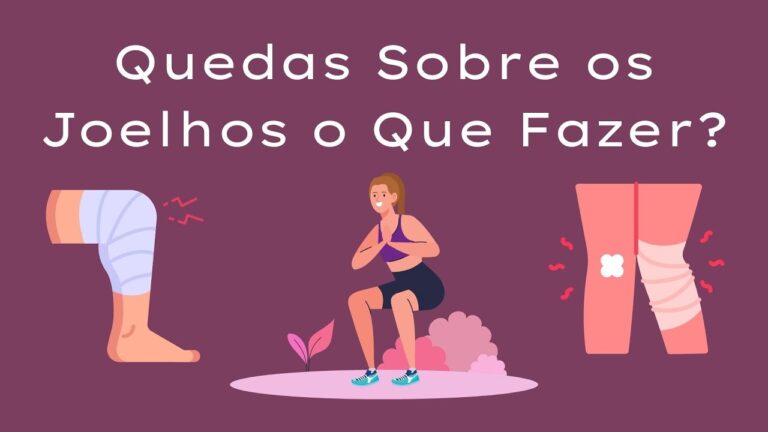 Caí de joelho no chão: O que fazer em caso de queda
