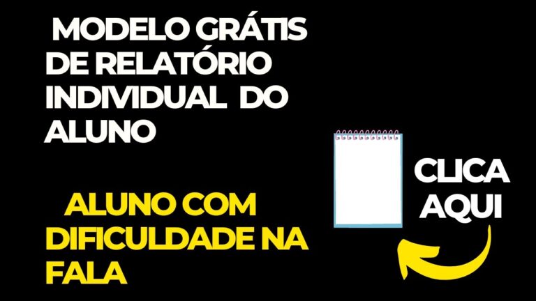Relatório de aluno com dificuldades na fala: Encaminhamento para Fonoaudiologia