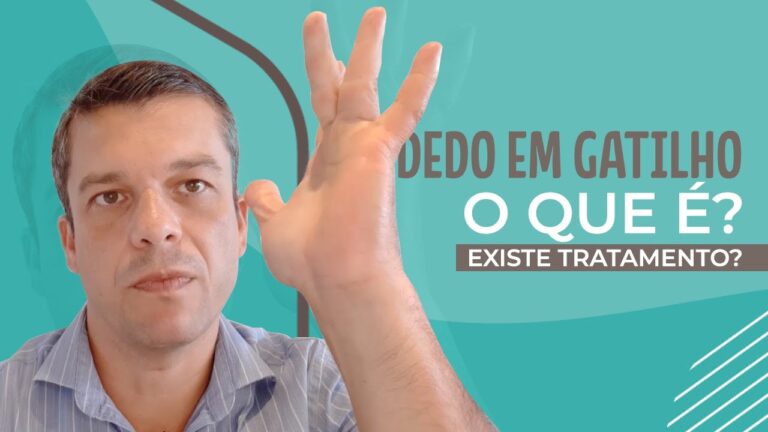 Por que meu dedo da mão está travando?