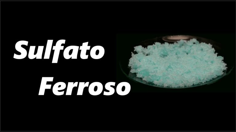 Benefícios do Sulfato de Ferro 2: Um Guia Completo