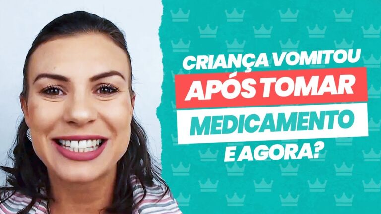 Intervalo entre tomar remédio e vomitar: o que saber