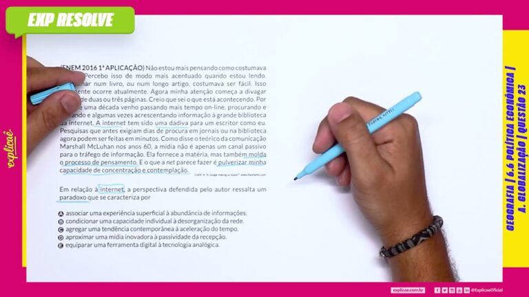 Nova perspectiva: Deixei de pensar como antes