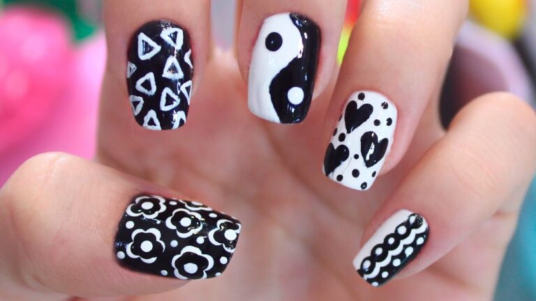Unha branca com detalhes: a tendência minimalista para as unhas