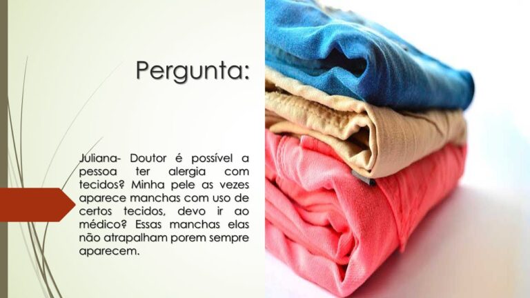 Alergia a Tecido: Como Tratar de Forma Eficiente