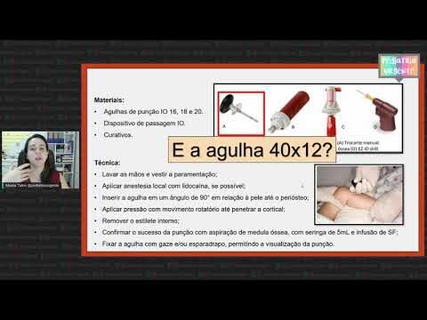 Agulha Intra óssea: Técnica e Indicações