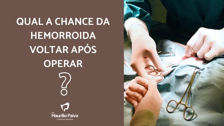 Cirurgia de Hemorroida Externa: Resultados Antes e Depois
