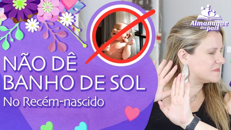 Horário ideal para banho de sol do recém-nascido