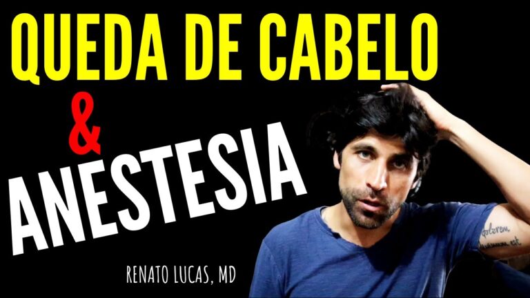 Efeitos da Anestesia Geral na Queda de Cabelo