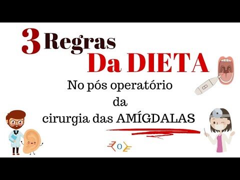 Quando comer após cirurgia de amígdalas?