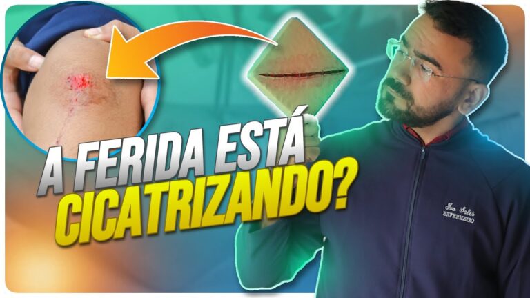 Como identificar a cicatrização de feridas