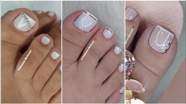 Modelos de Unhas para os Pés