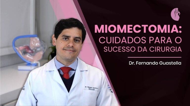 Cuidados pós miomectomia abdominal