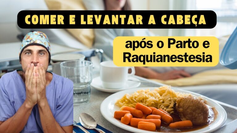 Tempo ideal para comer após anestesia raquidiana