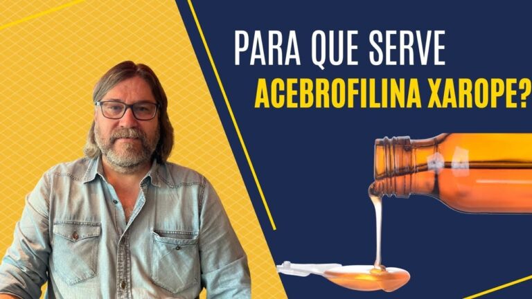 Acebrofilina: eficácia no tratamento da bronquite