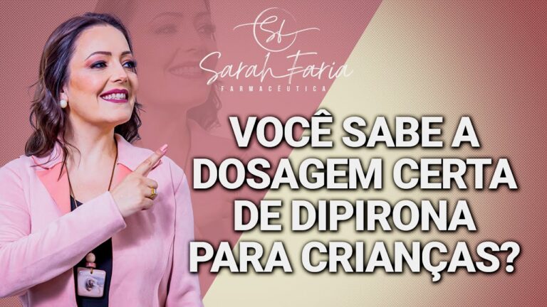 Dosagem Segura de Dipirona para Crian&ccedil;as