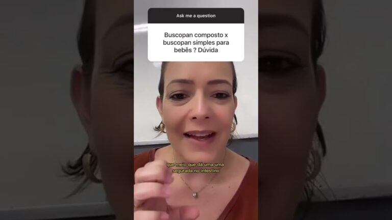 Buscopan para recém-nascidos: eficácia e segurança
