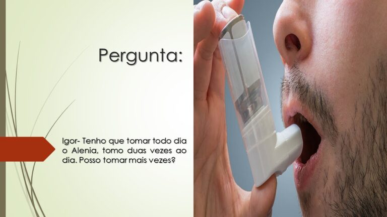 Uso diário de Alenia: frequência ideal