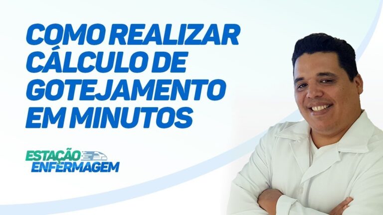Formula para calcular gotas por minutos