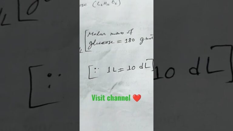 Conversão de mg/dl para mmol/l: Guia Simplificado