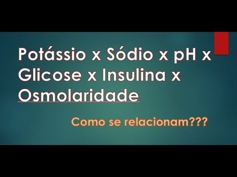 A rela&ccedil;&atilde;o entre insulina e pot&aacute;ssio: uma perspectiva otimizada