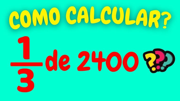Calculando um terço de 2500: Descubra o Resultado | Actualizado febrero ...