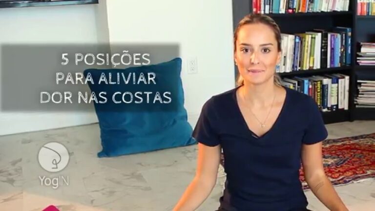 6 Posições para Aliviar a Dor na Coluna