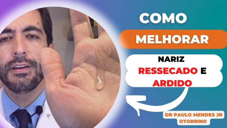 Como Aliviar Nariz Ressecado e Ardendo