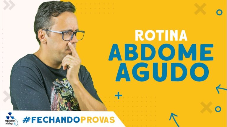Rotina de diagn&oacute;stico para abdome agudo