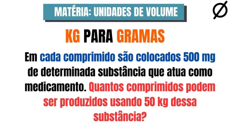 500 mg equivalem a quantas gramas? | Actualizado marzo 2026