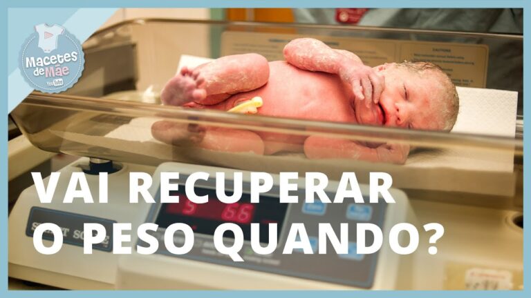 Perda de Peso em Bebês de 1 Mês: O que é Normal?