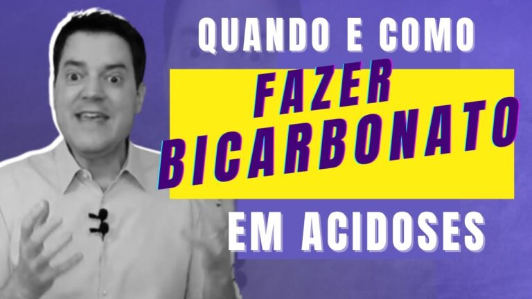 Reposição de Bicarbonato: Importância e Recomendações