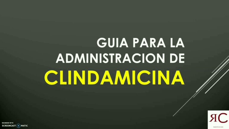 Melhores Vias de Administração da Clindamicina