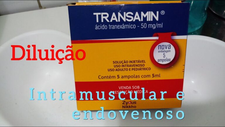 Guia completo sobre o uso de ampola.de transamin