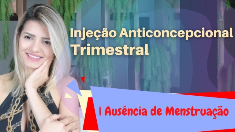 Menstruação normal com injeção de três meses