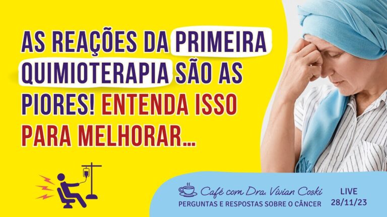 A primeira quimioterapia: desafios e superação