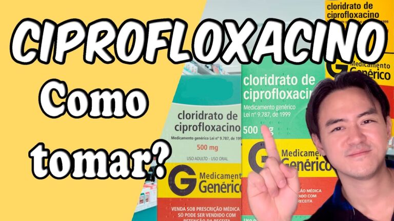 Preço da dose única de ciprofloxacino: otimização e economia