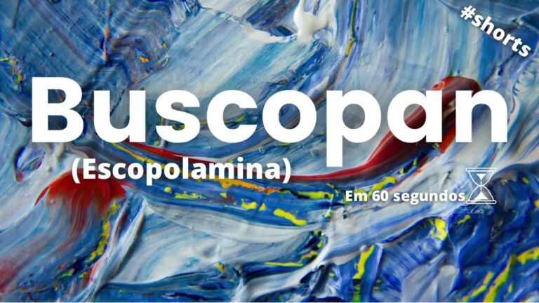 Buscopan: Uso e benefícios na terceira idade