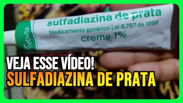 Composição da Sulfadiazina de Prata: Benefícios e Aplicações