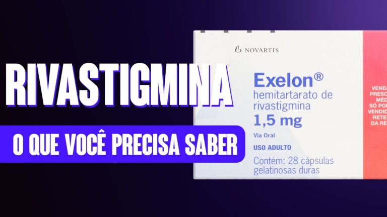 Efeitos Colaterais da Rivastigmina: O Que Você Precisa Saber