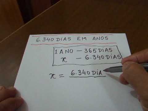 Convers&atilde;o de 180 Semanas em Anos